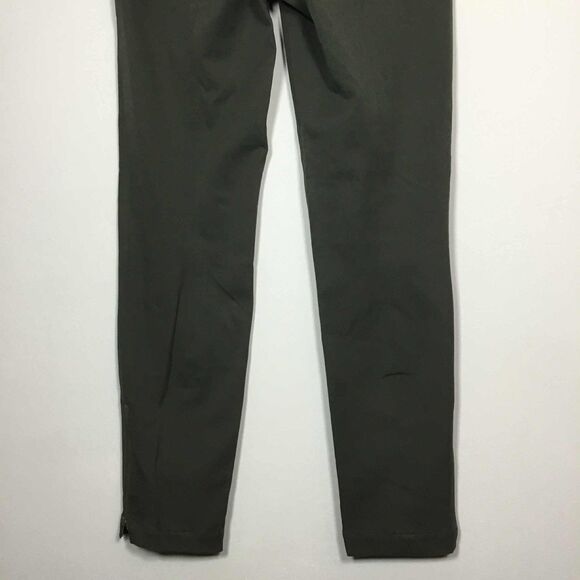 Peace of Cloth Military Brown Gorpcore Utility Side Zip Straight Leg Pants Sz 0 - Picture 3 of 8